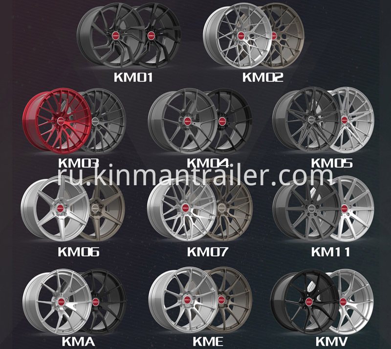 forged alloy wheel 3d